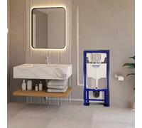Broyeur adaptable Waterwall Design marbre blanc avec bâti-support Grohe - WATERMATIC FRWAD42A5526