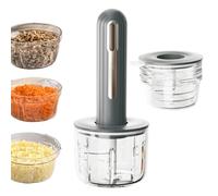 Broyeur Alimentaire - Hachoir à Viande Compact | Robot Électrique Multifonction Pour Préparations, Purées Maison, Fruits Et Légumes