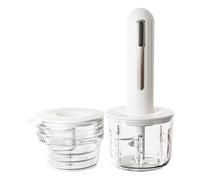 Broyeur alimentaire pour | Hachoir à viande compact | Moulin électrique adapté au lave-vaisselle pour la préparation des repas, fruits, aliments pour bébés et légumes