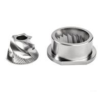 Broyeur conique de 48 mm en acier inoxydable de rechange pour Nivona pour Miele pour machine à café AEG, meuleuse de précision, durable, montage facile, argenté