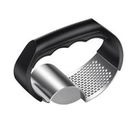 Broyeur d'ail, conception ergonomique, 10,4x7,5x5,2 cm, presse-ail en acier inoxydable, outil de hachoir à gingembre, conception antidérapante, pour la cuisine et le barbecue