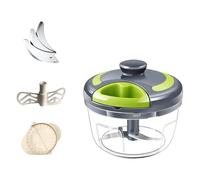 Broyeur d'ail manuel multifonction en ABS et métal - Accessoire de cuisine efficace - Accessoire de cuisine ABS