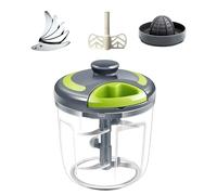 Broyeur d'ail manuel multifonction Outil de cuisine ABS et construction en métal Accessoire de cuisine efficace pour la cuisine