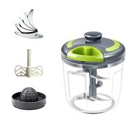 Broyeur d'ail manuel multifonction Outil de cuisine ABS et construction en métal Accessoire de cuisson efficace à la main Outil de cuisine multifonction Moulin à ail