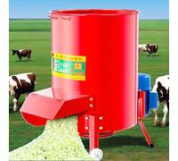 Broyeur d'alimentation pour légumes de 4000 W, lames intégrées en acier inoxydable, grossier réglable, produit 1 499,6 kg/h pour le bétail et la volaille