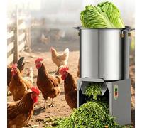 Broyeur d'aliments pour animaux de 1800 W pour élevages et pâturages | Ouverture d'alimentation élargie de 30 cm, sortie d'échappement élargie de 16,5 cm, débit de 50 à 200 kg/heure