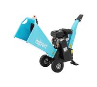 Broyeur de branche thermique - 6.5 Ch - 100 mm - Trémie 520 x 440 x 810 mm | hillvert