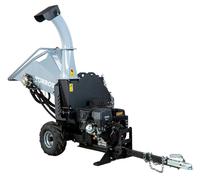 Broyeur de branches à rouleau hydraulique pro tractable thermique essence 15cv 420cc 120mm avec démarrage électrique Torros HDK125H
