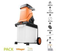Broyeur de branches électrique 2500W Villager VC 2500
