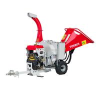 Broyeur de branches pro avec alimentation à rouleau hydraulique 27ch 740 cc 120 mm - Démarrage électrique - Puissant et Rapide Torros HDK130H