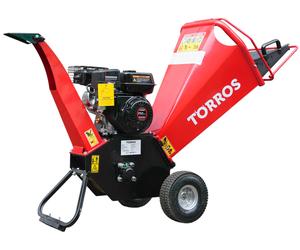 Broyeur de branches pro thermique essence 6,5 CV 196 cc 100 mm démarrage manuel Torros HHK84