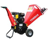 Broyeur de branches pro thermique essence 6,5 CV 212 cc 100 mm démarrage manuel Torros HHK84