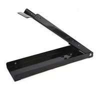 Broyeur de Canettes à Pédale Noir Robuste, écrase les Canettes et les Bouteilles les Plus Solides, en Acier, S'ajuste pour les Articles Rigides, Opération au Pied, Pliable et