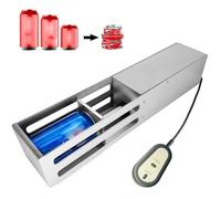 Broyeur de canettes électrique, broyeur de canettes pour le recyclage, fonctionnement automatique, aucun assemblage nécessaire, pour recyclage de Seltzer en aluminium, cola, canettes de bière, gadgets