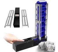 Broyeur De Canettes Electrique en aluminium électrique pour le recyclage automatique pour le recyclage modes manuel et automatique peut contenir 8 pour de bière et de seltz en aluminium