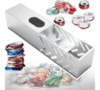 Broyeur de canettes électrique en plastique, convient pour les restaurants, les écoles, 12/473 ml