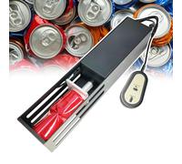 Broyeur de canettes électrique pour recyclage de canettes en aluminium, broyeur robuste pour usage domestique et commercial