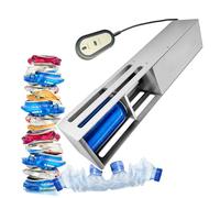 Broyeur de canettes électrique pour recyclage de canettes en aluminium de 340,2 g et 473,6 g, broyeur de canettes en métal de 473,6 g, broyeur de canettes robuste, entraînement électrique à faible