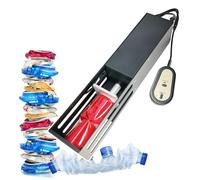 Broyeur de canettes électrique pour recyclage de canettes en aluminium et métal, broyeur robuste à faible bruit pour un usage domestique et commercial