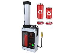 Broyeur de canettes pneumatique de 340,2 g/453,6 g, broyeur de canettes en aluminium pour le recyclage, broyeur de canettes mural, décharge automatique après écrasement, outils de recyclage sûrs et