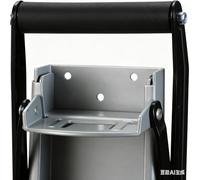 Broyeur de canettes pour le recyclage - Outil de recyclage en métal avec décapsuleur - Presse-canettes de bière pour l'extérieur et le bar - Pour gadgets maison, bar en plein air et