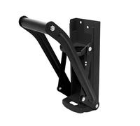 Broyeur de canettes pour recyclage de canettes en métal robuste de 473,6 g à fixation murale pour soda et bière pour recyclage avec décapsuleur (noir)