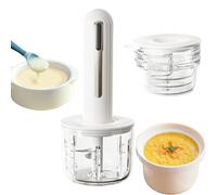 Broyeur de cuisine - Processeur de viande léger - Processeur électrique de cuisine pour préparer des repas, des aliments pour bébé, des fruits et légumes