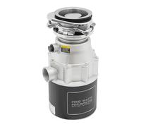 Broyeur de déchets de cuisine 560 W 1,15 l avec bouchon de lavabo et câble d'alimentation pour éviers de cuisine et déchets propres