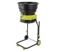 Broyeur de feuilles,Broyeur de végétaux, Broyeur de feuilles/broyeur électrique filaire, broyeur de compost, broyeur électrique avec roues et sac de rangement