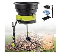 Broyeur de feuilles,Broyeur de végétaux, Broyeur de jardin Broyeur de feuilles Broyeur de compost électrique filaire Moteur sans balais Boîte de collecte