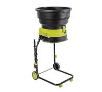 Broyeur de feuilles électrique 8000 tr/min, rapport de réduction de 17:1, déchiquetage des feuilles, 55 gallons/min, comprend un broyeur de feuilles, des pelles, une pelle et des lignes de coupe