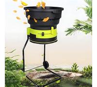 Broyeur de feuilles électrique, haute puissance 2500 W, rapport de réduction 17:1, moteur 8000 tr/min pour une réduction efficace des déchets de jardin
