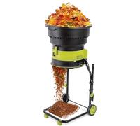 Broyeur de feuilles sans lame - 2500 W - 8000 tr/min - Entonnoir de 54 cm - Pour le nettoyage de la cour et le compostage