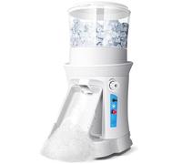 Broyeur De Glace électrique Commercial 680kg/h, Râpe à Glace De 350w avec épaisseur Réglable Et Machine à Cône De Neige pour Bar, Café Et Fruits De Mer