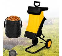 Broyeur de jardin 2500 W, double lame pour branches et brindilles 10mcable