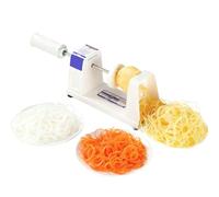 Broyeur de légumes électrique, trancheuse automatique avec options de 1/2,5/3,5 mm, design gain de temps pour la maison et le restaurant