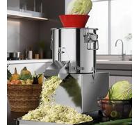 Broyeur de légumes robuste pour le traitement des aliments de volaille, entrée de 32,5 mm, vitesse de 980 tr/min, efficacité de 150 kg/h, taille des particules réglable, pas de cutter nécessaire