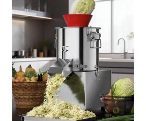 Broyeur de légumes robuste pour le traitement des aliments de volaille, taille des particules réglable, haute efficacité, pas besoin de cutter