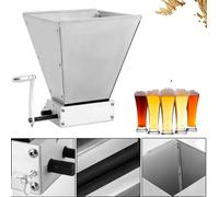 Broyeur de malt, espacement des cylindres réglable, options manuelles et motorisées, conception compacte