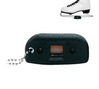 Broyeur de patins à glace, aiguiseur de patin à glace, accessoires de patinage sur glace, largeur réglable | Aiguiseur de bord de patinage sur glace avec porte-clés pour patins artistiques, patins de