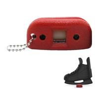 Broyeur de patins à glace, aiguiseur de patin à glace, accessoires de patinage sur glace, largeur réglable | Aiguiseur de bord de patinage sur glace avec porte-clés pour patins artistiques, patins de