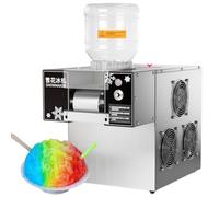 Broyeur de rasoir de comptoir de machine à glaçons flocon de neige, machine à cône de neige rasée avec système de refroidissement liquide pour le refroidissement rapide de l’air de dissipati