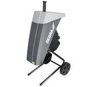 Broyeur de végétaux électrique DEDRA 2500 W, diamètre de coupe 45 mm, vitesse 0-2950 tr/min, sac de collecte 65 L, broyeur de branches pour jardin et entretien des déchets verts