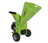 VITO - Broyeur de végétaux Thermique 7CV - Déchiqueteuse 2 Lames de Coupe - Branches Ø 70mm -Moteur 208Cm3 Poignées Déplacement Facile