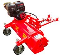 Broyeur débroussailleuse à fléaux frontale 100 cm pour quad ATV - Moteur essence 15ch Torros KFA120
