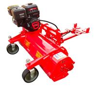 Broyeur débroussailleuse à fléaux frontale 100 cm pour quad ATV - Moteur essence 15ch Torros KFA120