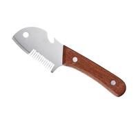 Broyeur d'oignon de printemps | Gadgets de cuisine ergonomiques avec manche en bois | Coupe-légumes avec dents de peigne | Pour la cuisine à la maison, le restaurant, la station de préparation des
