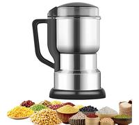 Broyeur domestique électrique en acier inoxydable, broyeur de grains de café, broyeur de grains de café, moulin électrique à épices, faible bruit