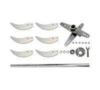 Broyeur D'Pour Agriculture Familiale - Outil Adjustable pour Hacher Les Fourrages - Coupe | pour Engrais Organique, Jardinage, Tonte de Pelouse et Broyage de Végétaux