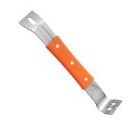 Broyeur en bois, extracteur de clous en acier inoxydable robuste et grattoir de ruche, pelle de biche épaisse pour la rénovation de la maison, le montage de caisses et les projets de bricolage.